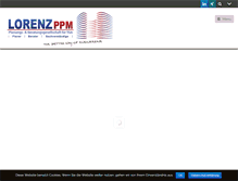 Tablet Screenshot of lorenz-ppm.de
